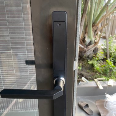 Khóa vân tay cửa nhôm xingfa Kassler KL-599CB (màu đen) - Chống nước