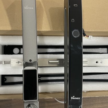 KHÓA THÔNG MINH CỬA NHÔM XINGFA TỰ ĐỘNG CHỐNG NƯỚC DEMAX SL802 AG APP/ REMOTE 