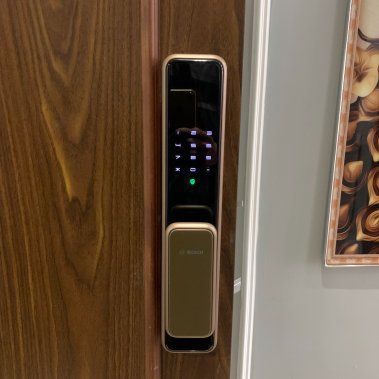 Khóa Cửa Vân Tay BOSCH EL 600 EU AMBER (Vàng đồng)