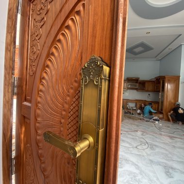 Khóa đại sảnh biệt thự vân tay Demax SL819 GB - App Wifi