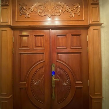 Khóa đại sảnh biệt thự vân tay Demax SL819 GB - App Wifi