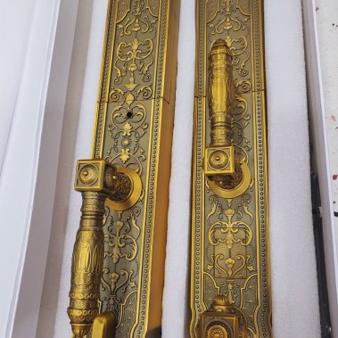 Khóa đại sảnh biệt thự vân tay Demax SL886 GB - App Wifi