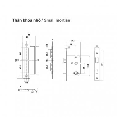Khóa điện tử BAUMA BM600 912.20.393