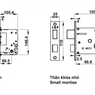 Khóa điện tử Hafele EL7500-TC 912.20.550