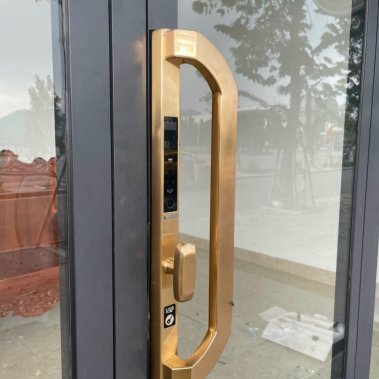 Khóa thông minh cửa nhôm xingfa chữ D Kaimi - N10