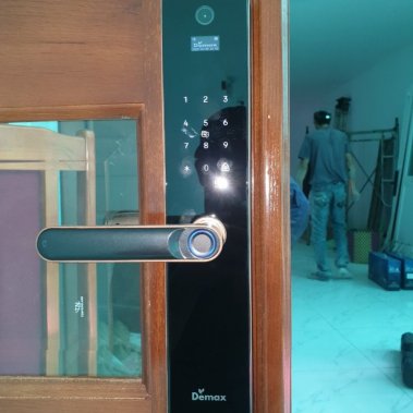 Khóa vân tay thông minh DEMAX SL-C626 AC APP - Camera màn hình chuông
