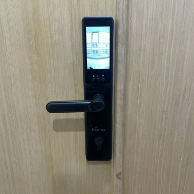 Khóa vân tay thông minh DEMAX SL-C626 BL APP - Camera màn hình chuông