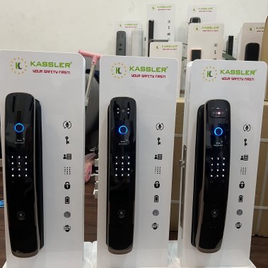 Khóa Vân Tay Kassler KL-878 Phiên bản App Wifi - Camera - Nhận diện khuôn mặt