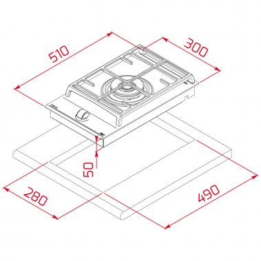 Bếp ga Teka GZC 31330 XBB 112570003