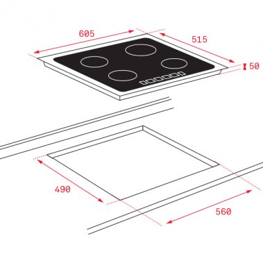 Bếp từ Teka IZC 63320 BK MSS 112510011
