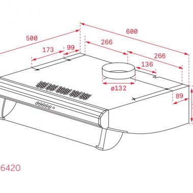 Máy hút mùi Teka C 6420 40465530
