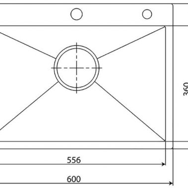 Chậu rửa KAFF KF-HM6045/ KF-HM6045BI