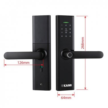 Khóa Vân Tay Kaimi S12- Viền Đồng