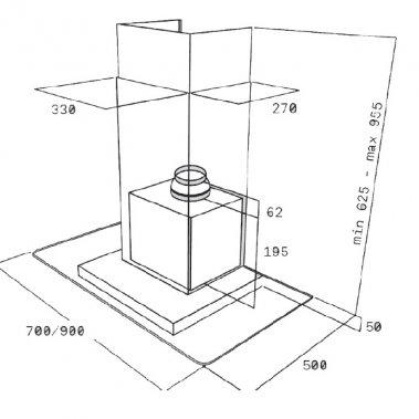 Máy hút mùi Teka DG 980 40485352