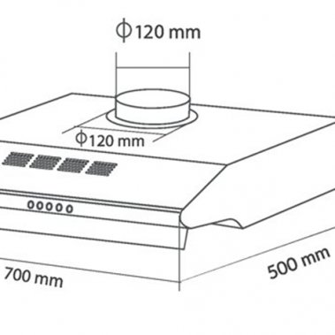 Máy hút mùi Eurosun EH-70C18S