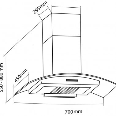 Máy hút mùi Eurosun EH-70K20