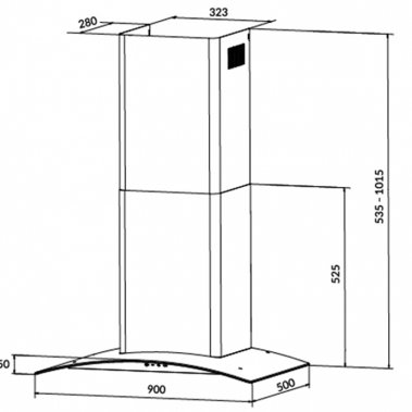 MÁY HÚT MÙI EUROSUN EH-90K26S