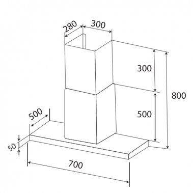 Máy hút mùi KAFF KF-70RH/90RH
