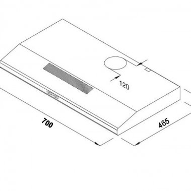 MÁY HÚT MÙI KAFF KF-S70HD