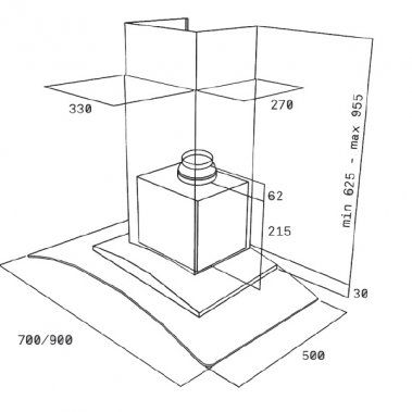 Máy hút mùi Teka NC 780 40455331