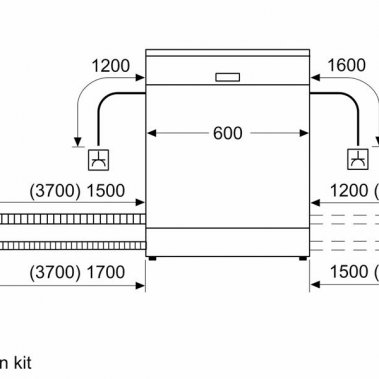 MÁY RỬA BÁT BOSCH SMS4ECI14E Serie 4