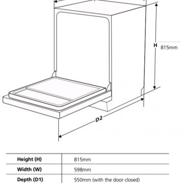 Máy Rửa Chén Âm Toàn Phần KAFF KF-BISW12