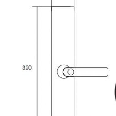 Khóa thông minh DEMAX SL103 cho cửa nhôm, cửa sắt, inox, xingfa, cửa nhựa
