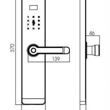 Khóa vân tay Kassler KL-700 APP WISHOME