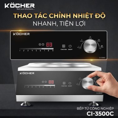 Bếp từ công nghiệp Kocher CI-3500C