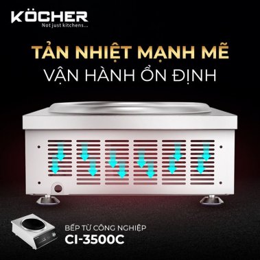 Bếp từ công nghiệp Kocher CI-3500C