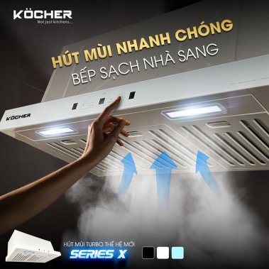 MÁY HÚT MÙI KOCHER TURBO SERIES X - X350N