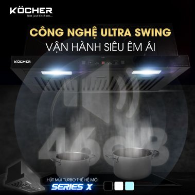MÁY HÚT MÙI KOCHER TURBO SERIES X - X350D