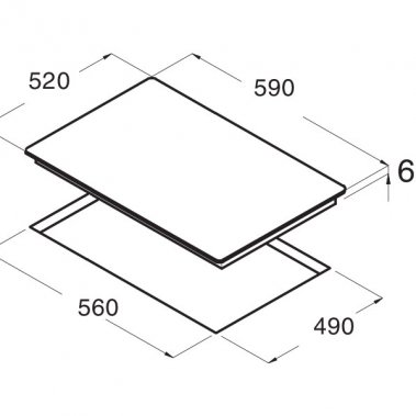 Bếp điện Cata TDN 603/B 08063010