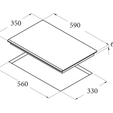 Bếp từ Cata IB 2 PLUS BK 08027203