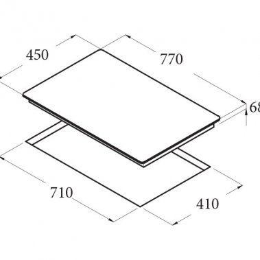 Bếp từ Cata IB 772 08027205