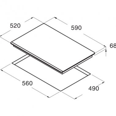 Bếp từ Cata IF 6002 BK 08074005