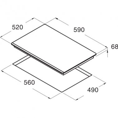 Bếp từ Cata IF 6011 BK 08073009