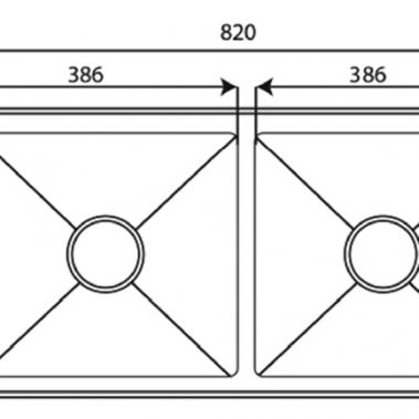 Chậu rửa Inox KAFF KF-HM8245BI