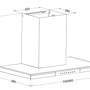 Máy hút mùi Eurosun EH-90AF76