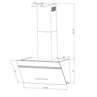 Máy hút mùi Eurosun EH-90CN73