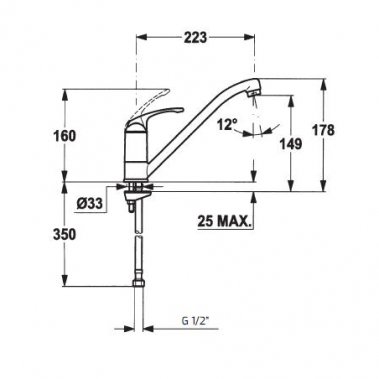 Vòi rửa Teka MTP 913 469130210