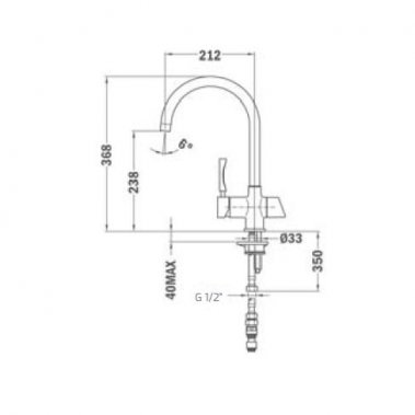 Vòi rửa Teka OS 201 182010210