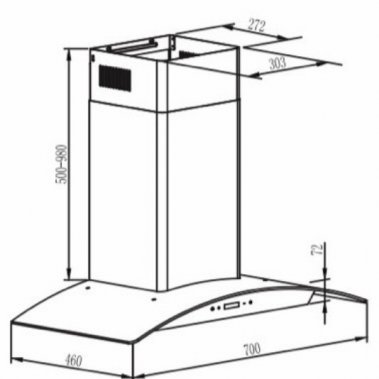 Máy Hút Mùi Canzy CZ 9970S