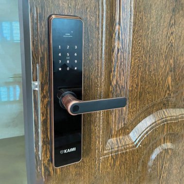 Khóa Vân Tay Kaimi BTM101 Màu Viền Đồng