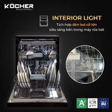 MÁY RỬA BÁT KOCHER KDEU-8855S7 (SERIES 7)