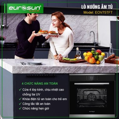LÒ NƯỚNG EUROSUN EOV75TFT