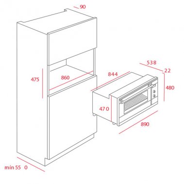Lò nướng Teka HL 940 41592210