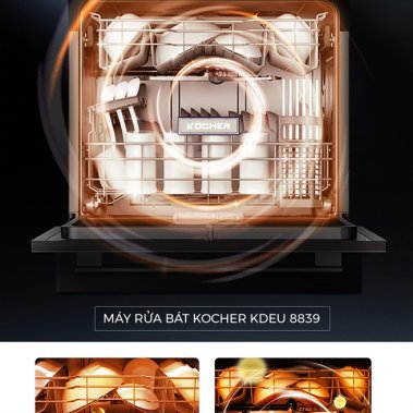 MÁY RỬA BÁT KOCHER KDEU-8839