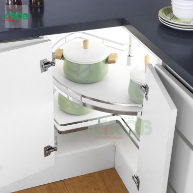 Mâm xoay 270 nan dẹt đáy đặc SUS304 Grob (PM304-270.8; PM304-270.9)