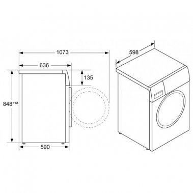 Máy Giặt Kèm Sấy Bosch WNA14400SG